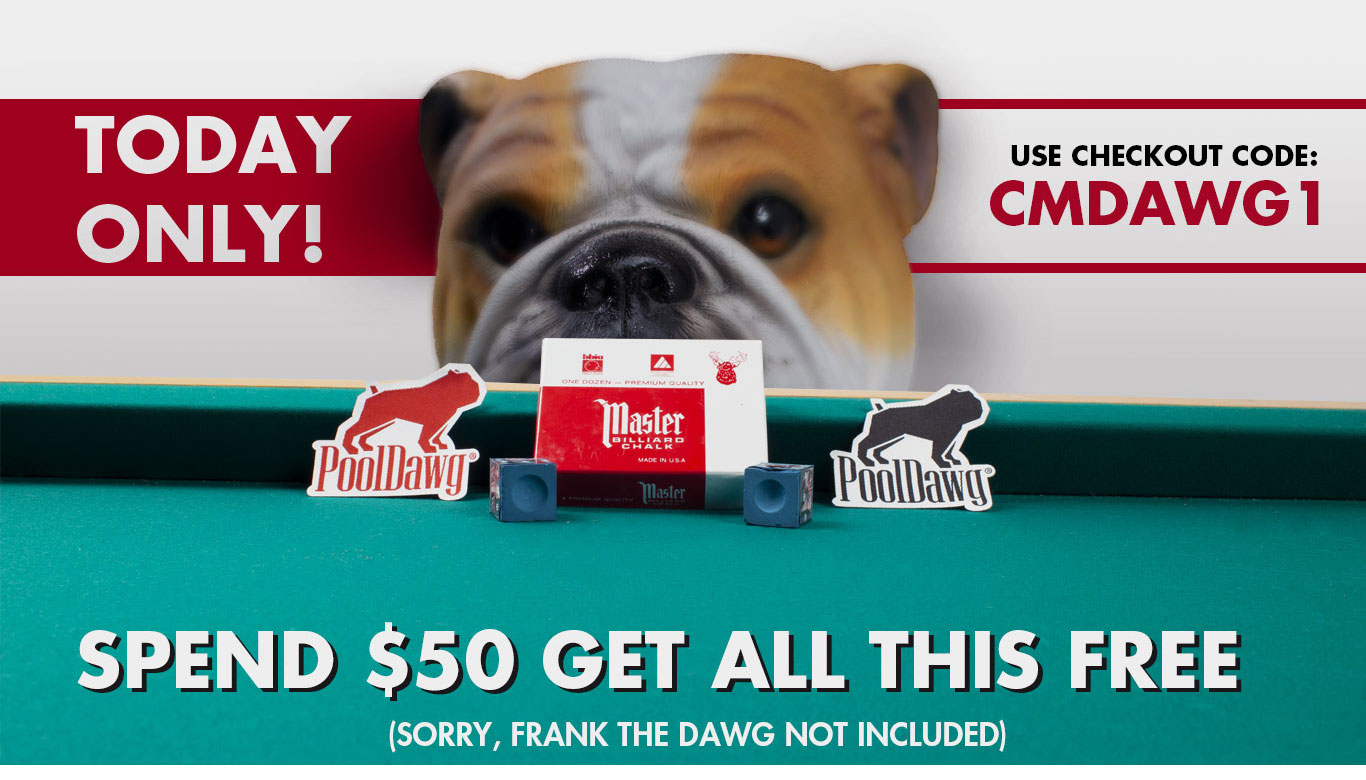 It's Cyber Monday Time! Pool Cues and Billiards Supplies at